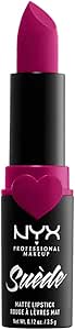 Nyx Professional Makeup Suede Matte Lápiz Labial en Barra, tono Lolita